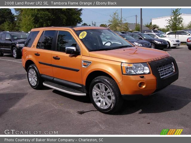 2008 Land Rover LR2 SE in Tambora Flame Orange