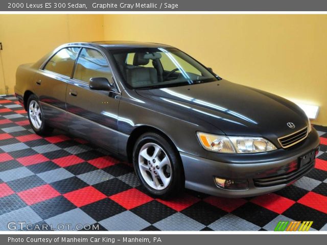 2000 Lexus ES 300 Sedan in Graphite Gray Metallic