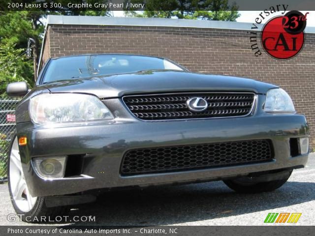 2004 Lexus IS 300 in Graphite Gray Pearl