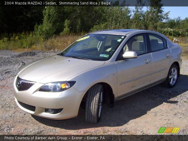 2004 Mazda MAZDA3 i Sedan in Shimmering Sand Mica