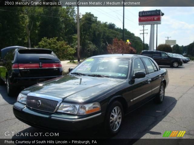 2003 Mercury Grand Marquis LS in Aspen Green Metallic