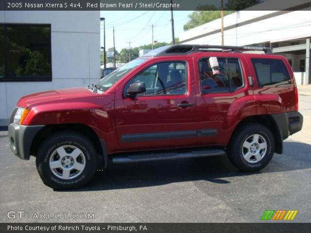 2005 Nissan Xterra S 4x4 in Red Brawn Pearl
