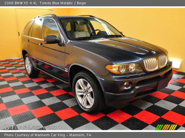 2006 BMW X5 4.4i in Toledo Blue Metallic