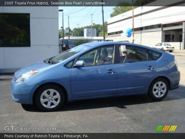 2005 Toyota Prius Hybrid in Seaside Blue Pearl