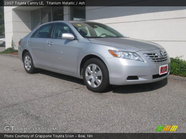 2007 Toyota Camry LE in Titanium Metallic