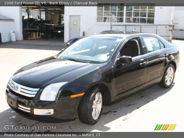 2008 Ford Fusion SEL V6 in Black Ebony