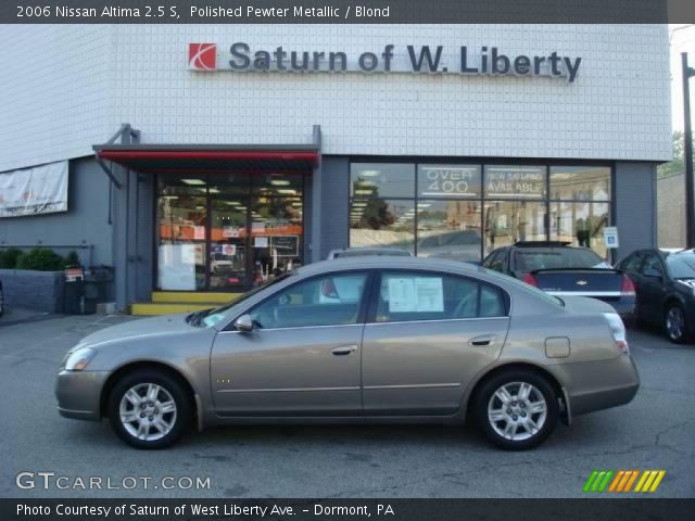2006 Nissan Altima 2.5 S in Polished Pewter Metallic