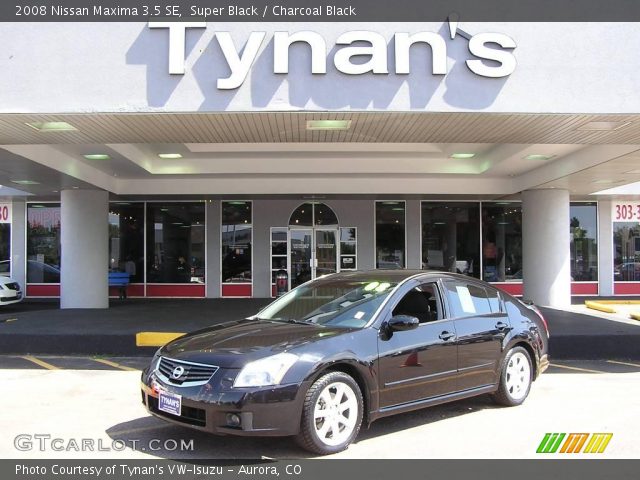 2008 Nissan Maxima 3.5 SE in Super Black