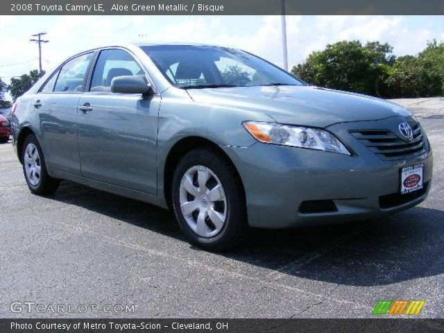 2008 Toyota Camry LE in Aloe Green Metallic