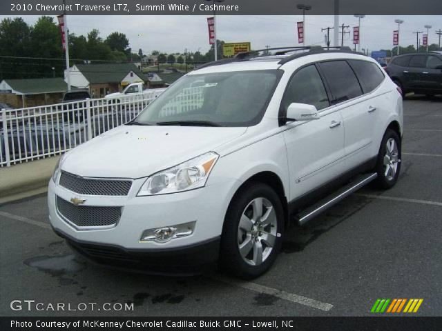 2010 Chevrolet Traverse LTZ in Summit White