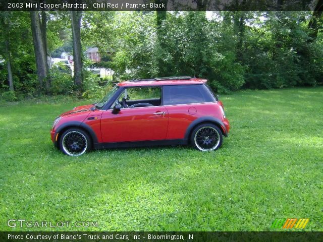2003 Mini Cooper Hardtop in Chili Red