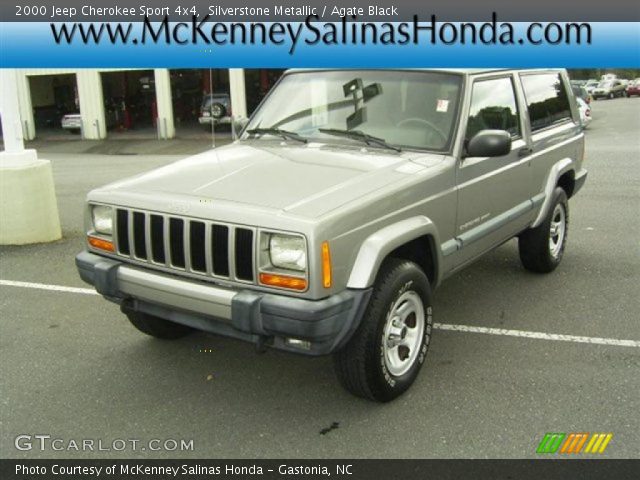 2000 Jeep Cherokee Sport 4x4 in Silverstone Metallic