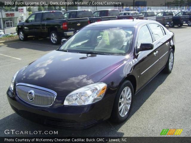 2009 Buick Lucerne CXL in Dark Crimson Metallic