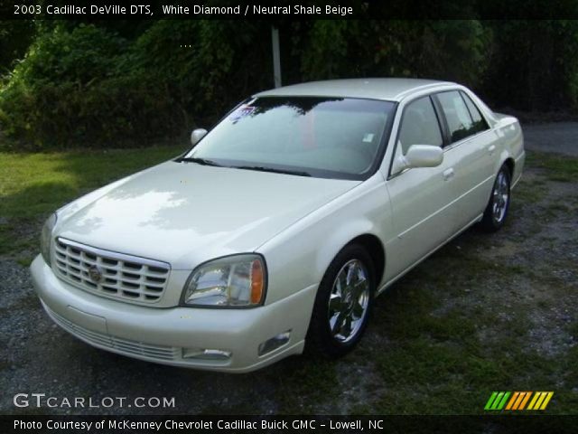 2003 Cadillac DeVille DTS in White Diamond