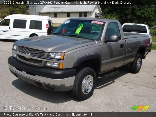 2003 Chevrolet Silverado 2500HD Regular Cab 4x4 in Light Pewter Metallic