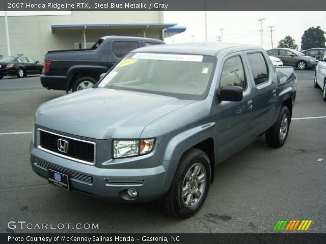 2007 Honda Ridgeline RTX in Steel Blue Metallic