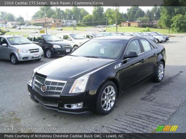 2009 Cadillac CTS Sedan in Black Raven