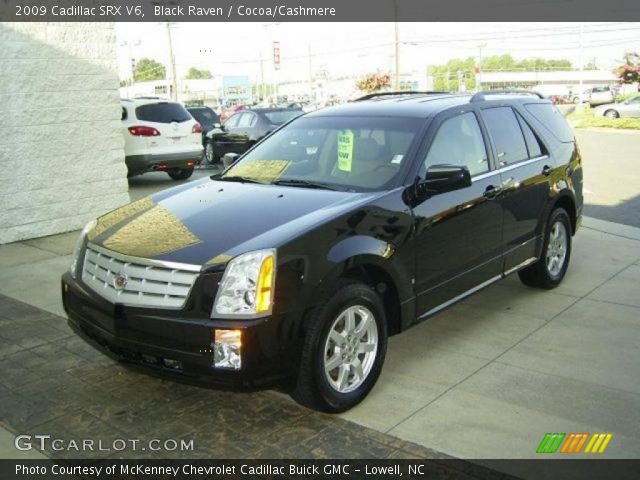 2009 Cadillac SRX V6 in Black Raven