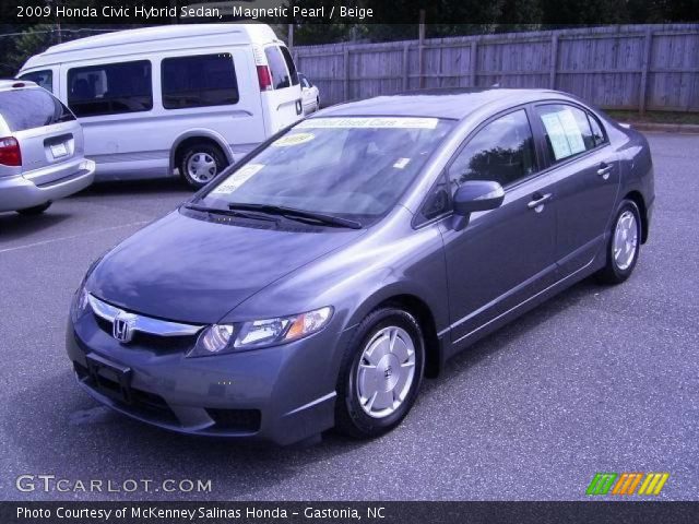 2009 Honda Civic Hybrid Sedan in Magnetic Pearl