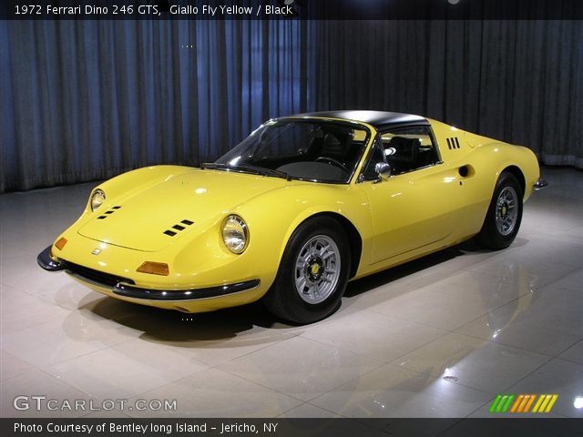 1972 Ferrari Dino 246 GTS in Giallo Fly Yellow