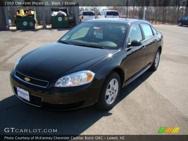 2009 Chevrolet Impala LS in Black