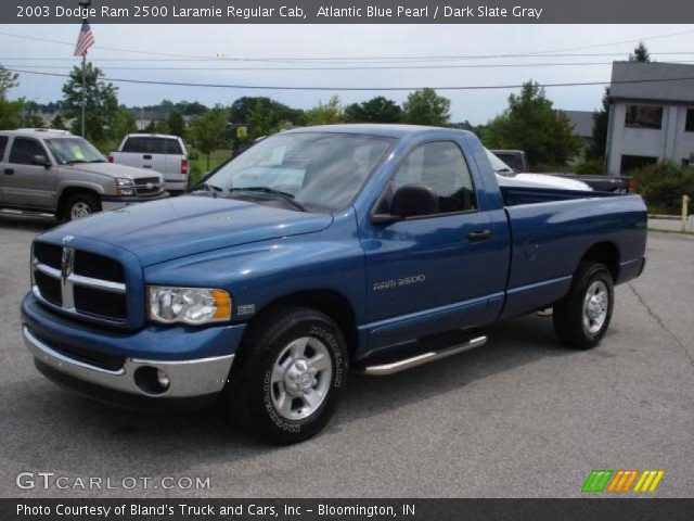 2003 Dodge Ram 2500 Laramie Regular Cab in Atlantic Blue Pearl