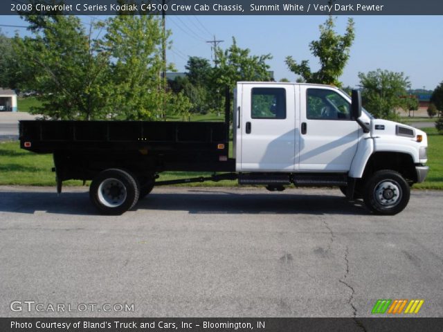 2008 Chevrolet C Series Kodiak C4500 Crew Cab Chassis in Summit White