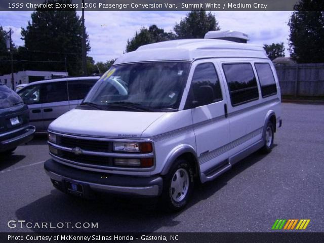 1999 Chevrolet Express 1500 Passenger Conversion Van in Summit White