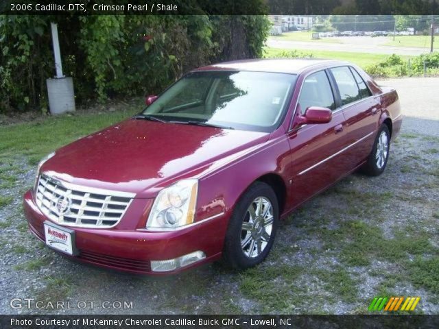 2006 Cadillac DTS  in Crimson Pearl
