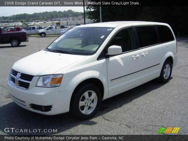 2008 Dodge Grand Caravan SXT in Stone White