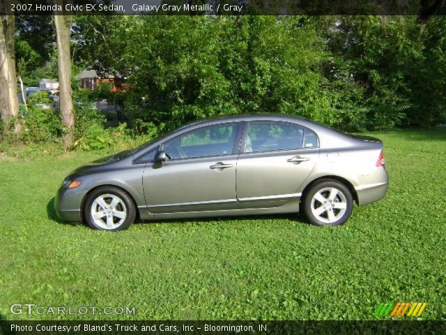 2007 Honda Civic EX Sedan in Galaxy Gray Metallic