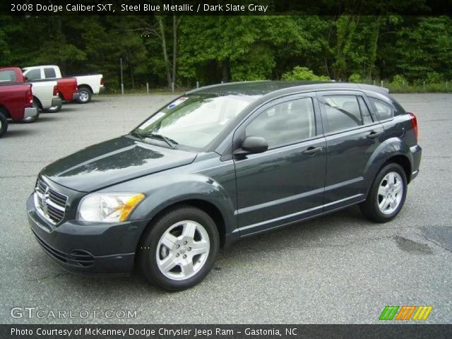 2008 Dodge Caliber SXT in Steel Blue Metallic