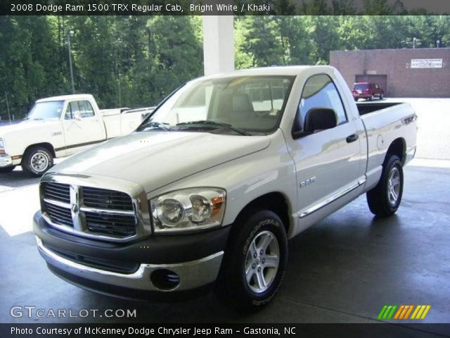 2008 Dodge Ram 1500 TRX Regular Cab in Bright White