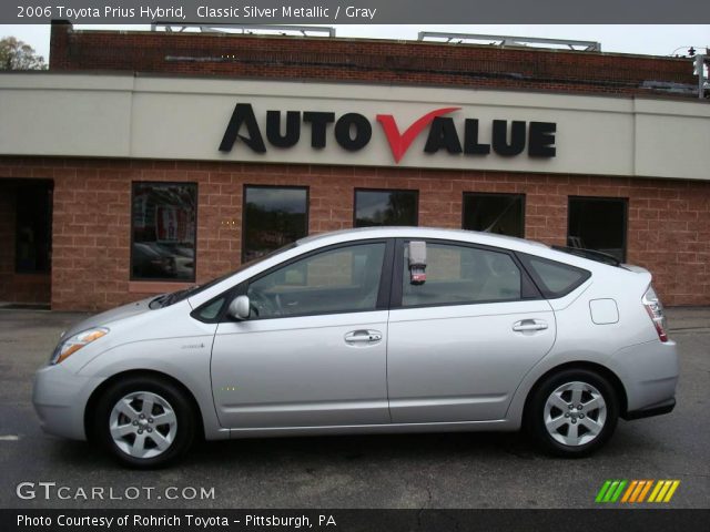 2006 Toyota Prius Hybrid in Classic Silver Metallic