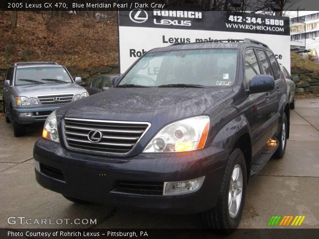 2005 Lexus GX 470 in Blue Meridian Pearl