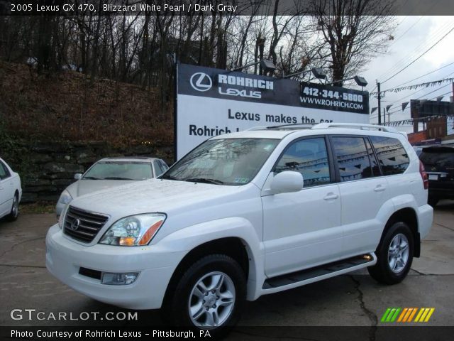 2005 Lexus GX 470 in Blizzard White Pearl