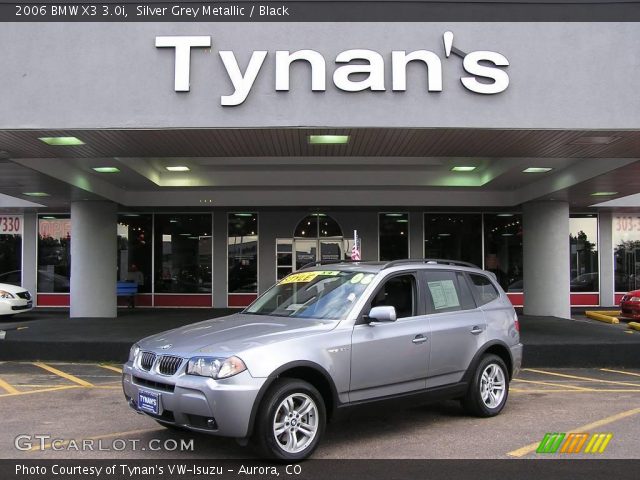 2006 BMW X3 3.0i in Silver Grey Metallic