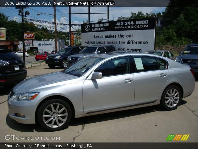 2006 Lexus GS 300 AWD in Mercury Silver Metallic