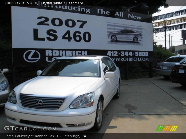 2006 Lexus LS 430 in Crystal White