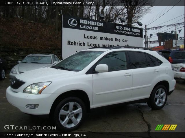 2006 Lexus RX 330 AWD in Crystal White Pearl