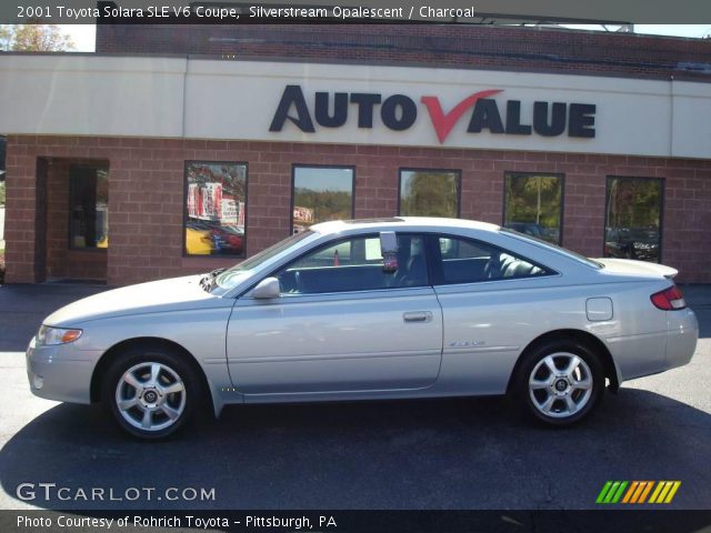 2001 Toyota Solara SLE V6 Coupe in Silverstream Opalescent