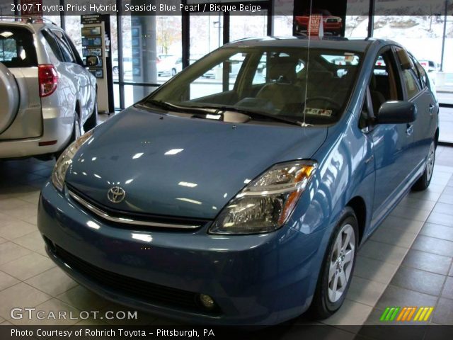 2007 Toyota Prius Hybrid in Seaside Blue Pearl