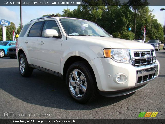 2010 Ford Escape Limited V6 in White Suede