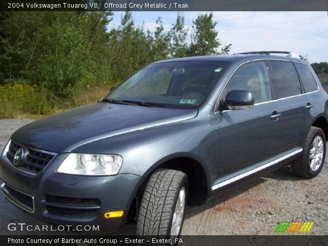 2004 Volkswagen Touareg V8 in Offroad Grey Metallic