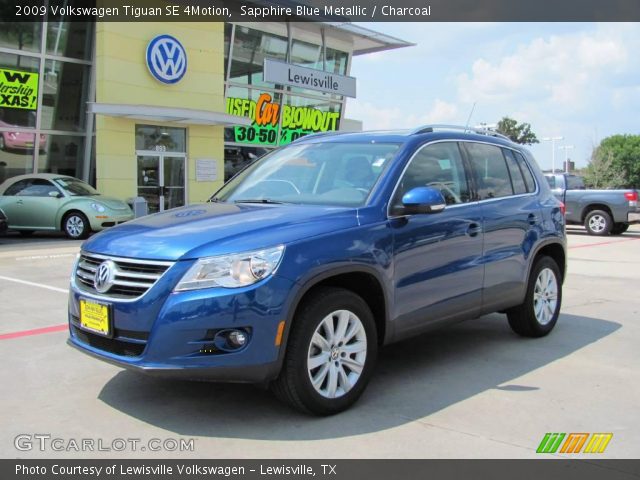 2009 Volkswagen Tiguan SE 4Motion in Sapphire Blue Metallic
