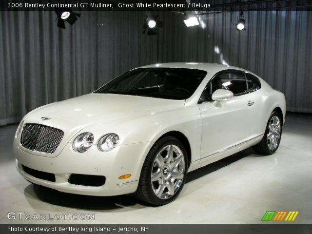 2006 Bentley Continental GT Mulliner in Ghost White Pearlescent