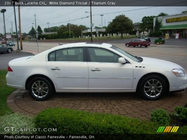2007 Buick Lucerne CXL in White Diamond Tricoat