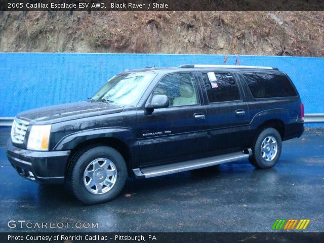 2005 Cadillac Escalade ESV AWD in Black Raven