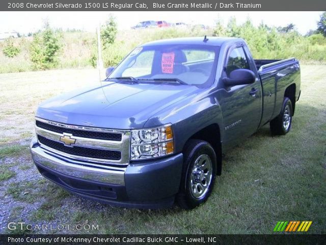 2008 Chevrolet Silverado 1500 LS Regular Cab in Blue Granite Metallic