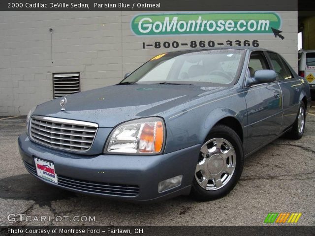 2000 Cadillac DeVille Sedan in Parisian Blue